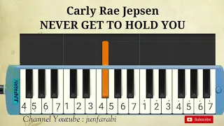 Carly Rae Jepsen - NEVER GET TO HOLD YOU - melodica lessons