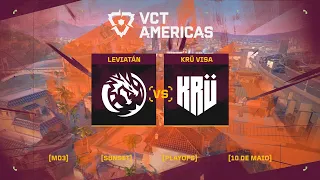 KRÜ Esports x Leviatán Esports (Mapa 3: Sunset) | VCT Americas