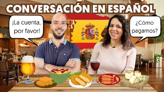 🛑 DEBES SABER esto si vas a un restaurante con ESPAÑOLES || Conversación con @borjaprofe