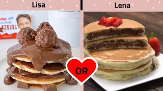 Lisa or Lena FOOD 🍩 (would u rather) PoKeUnicorn #3