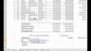 How to use Excel SUMIF Function - Microsoft Excel Tutorials