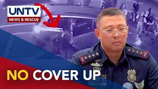 PNP Chief Azurin denies alleged cover up on the arrest of PMSgt. Rodolfo Mayo Jr.