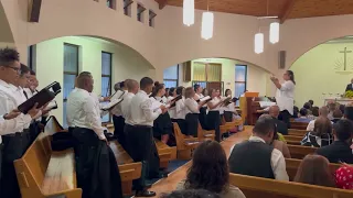 NAC Southfield - Apostle service 130324 - Choir, organ and piano - Throughly wash me