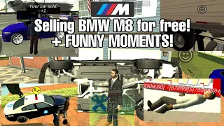 Selling BMW M8 FOR FREE!! + FUNNY MOMENTS! | Car Parking Multiplayer - Olzhass Games