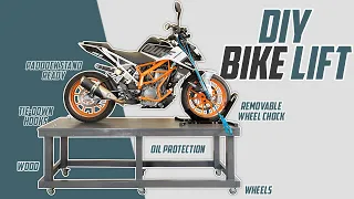 DIY Motorcycle Lift / Bench