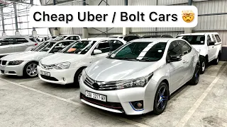 CHEAPEST UBER and BOLT Cars at Webuycars !!