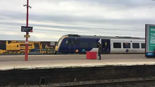 Trains at Wigan North Western (25/01/2020) (ft 66101 on Grangemouth)