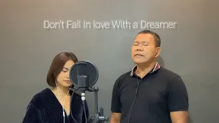 Don't Fall In love With A Dreamer by Kenny Rogers, Kim Carnes | Father and Daughter Cover Song