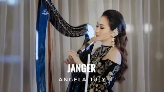 ANGELA JULY | Janger (Vocal and Harp Cover)