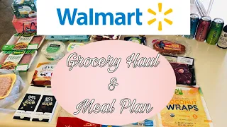 Walmart Grocery Haul & Meal Plan | New Recipes | Keto / Low Carb | 7/20/20