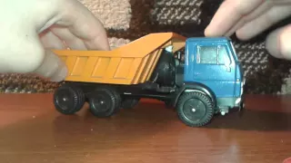 первый обзор на моем канале про модель грузового автомобиля. Камаз 5511 Самосвал