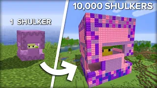 I Built a GIANT Shulker with 10,000 Shulkerboxes