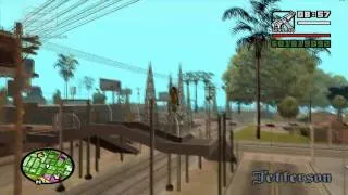 GTA San Andreas - Walkthrough - Unique Stunt Jump #13 - Jefferson (Los Santos)