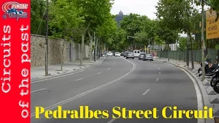 Pedralbes street circuit 1950 - 1954 version