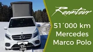 Mercedes Marco Polo Roomtour - 51´000 km Erfahrungs-Check mit V-Klasse Camper