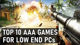 Top 10 High Graphics AAA Games for Low End PCs