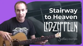 How to play Stairway To Heaven #5of6 | JustinGuitar Original Lessons