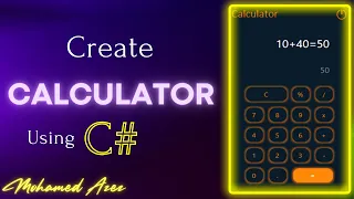 Create Calculator Using C#|تصميم اله حاسبه باستخدام السي شارب