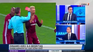 Dinamo Kiev: 6 - Beşiktaş: 0, Alp Pehlivan'ın hakem eleştirisi