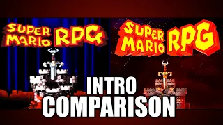 Super Mario RPG Remake Intro Comparison