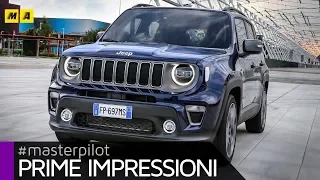 Jeep Renegade 2019 | PROVA TEST | Full-LED e motore tre cilindri 1.0 da 120 CV [ENGLISH SUB]