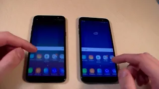 Samsung Galaxy J6 2018 vs Samsung Galaxy A6 2018