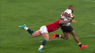 Stuart Hogg Try Saving Tackles