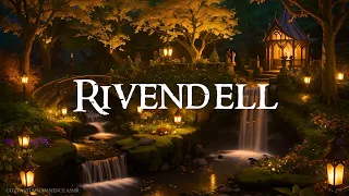 Rivendell Heaven's Garden | Cozy Autumn🍂🍁🧡  Asmr Ambience | Lord Of the Rings Ambience | Soft Music