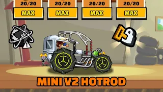 NEW VEHICLE 🤔 MINI V2 HOTROD & 6 MAP CHALLENGES | Hill Climb Racing 2