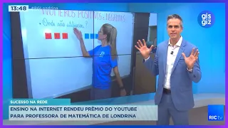 ELE REVELOU MEU SEGREDO 👀  | REPORTAGEM GIS COM GIZ NO PROGRAMA BG RICTV | MATEMÁTICA