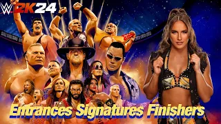 WWE 2K24 Entrances/Signatures/Finishers: Fallon Henley