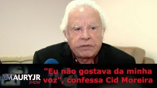 "Eu não gostava da minha voz", confessa Cid Moreira