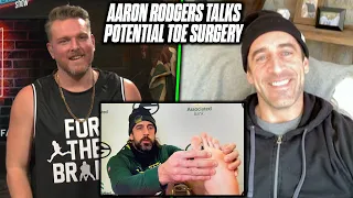 Aaron Rodgers Says Surgery Is Still On The Table, Potential Leak In Packers | Pat McAfee Show