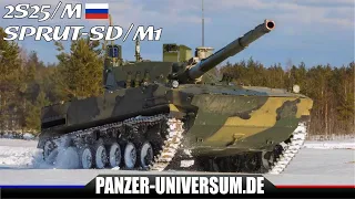 Russischer Panzerzerstörer 2S25 Sprut-SD, damit Jagt Russland Leopard 2, Abrams & Co. -  Doku