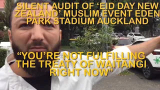 Silent audit of ‘eid day New Zealand’ Muslim event Eden park stadium Auckland nz police Nzpolice