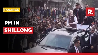 Republic Reports From PM Modi's Rally Venue In Shillong Ahead Of Roadshow