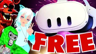 Best FREE Quest 3 + Quest 2 VR Games