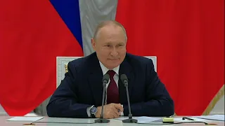 Владимир Путин пошутил о своем возрасте