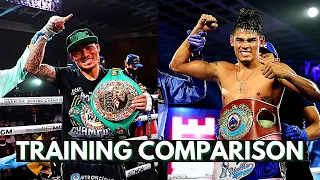 Who will WIN? Mark Magsayo Vs Emanuel Navarrete Training Comparison