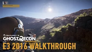 Tom Clancy's Ghost Recon Wildlands Gameplay Walkthrough: El Pozolero Takedown Mission - E3 2016