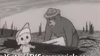 Early Animated Smokey Bear Commercial