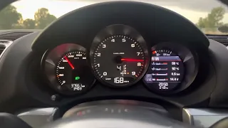 Porsche Boxster S 981 pdk 100-200km acceleration! nice sound!