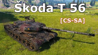 World of Tanks Škoda T 56 - 10 Kills 7,8K Damage