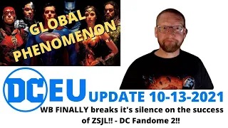 DCEU Update - WB finally admits ZSJL was a GLOBAL PHENOMENON - DC Fandome 2...