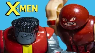 X Men Lego Colossus vs Juggernaut Stop Motion (deadpool 2)