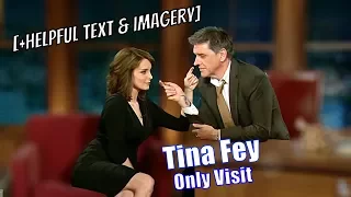 Tina Fey - The Ideal Craig Ferguson Guest? - Her Only Appearance [+Helpful Text & Imagery]