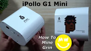 iPollo G1 mini $Grin Miner - Review, Setup & 7 Day Profits