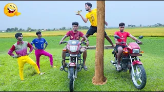 Must Watch New Special Comedy Video 2023 😎Totally Amazing Comedy Episode 201 By Bidik Fun Tv
