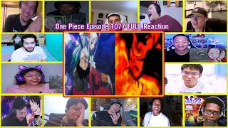 【海外の反応】One Piece Episode 1077 FULL Reaction mashup ワンピース1077リアクション - Luffy vs Kaido FINALE