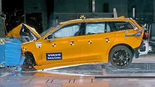 2021 Volvo V60 crash test